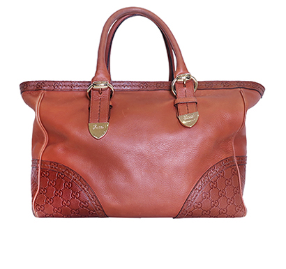 Trim Signoria Tote L, &pound;395, Handbags, Brown, Leather, Front view